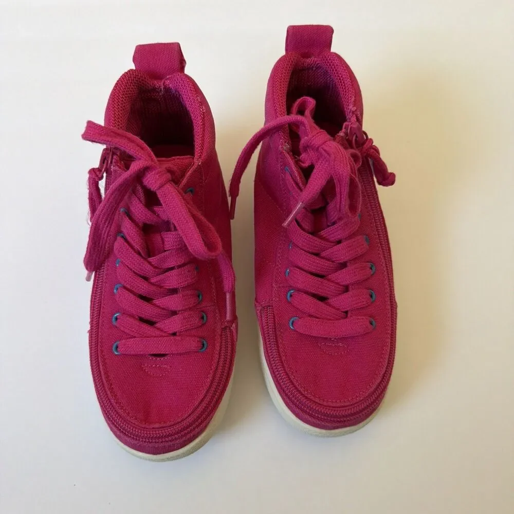 BILLY Footwear Billy High Top Pink Canvas Kids 2